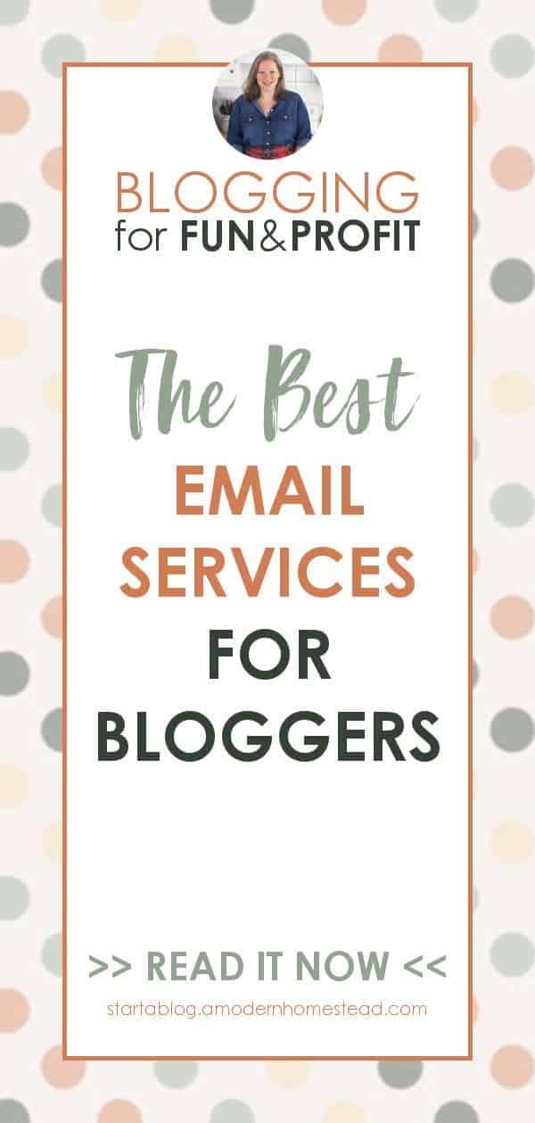 Best email services for bloggers